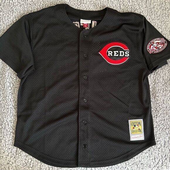 New Ken Griffey Mitchell & Ness Throwback Jersey - Picture 1 of 6